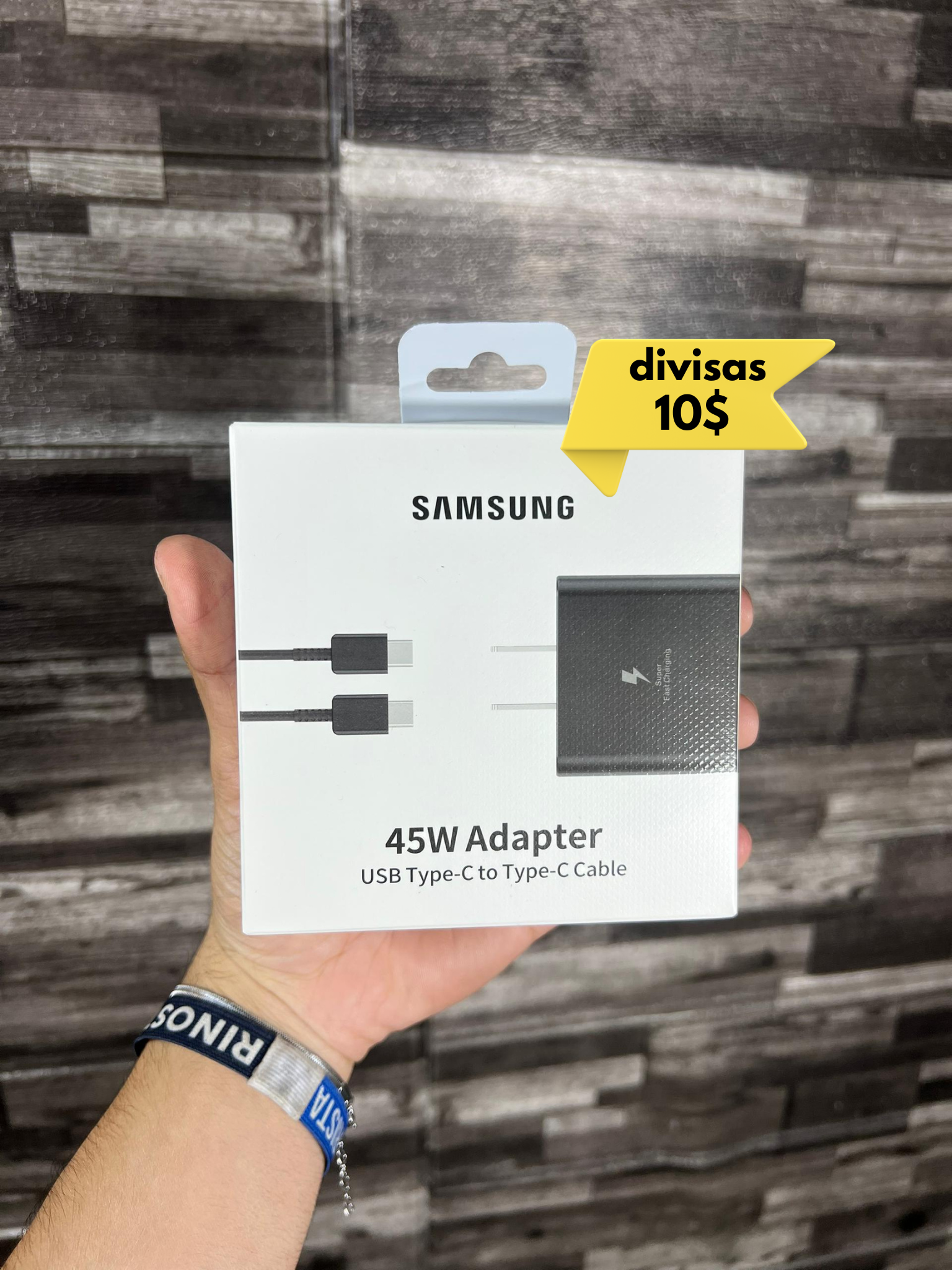 CARGADOR SAMSUMG 45W (TIPO)